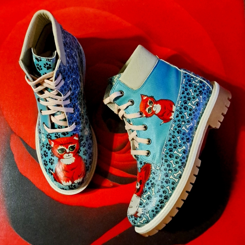 Streetfly Paw Print Boots